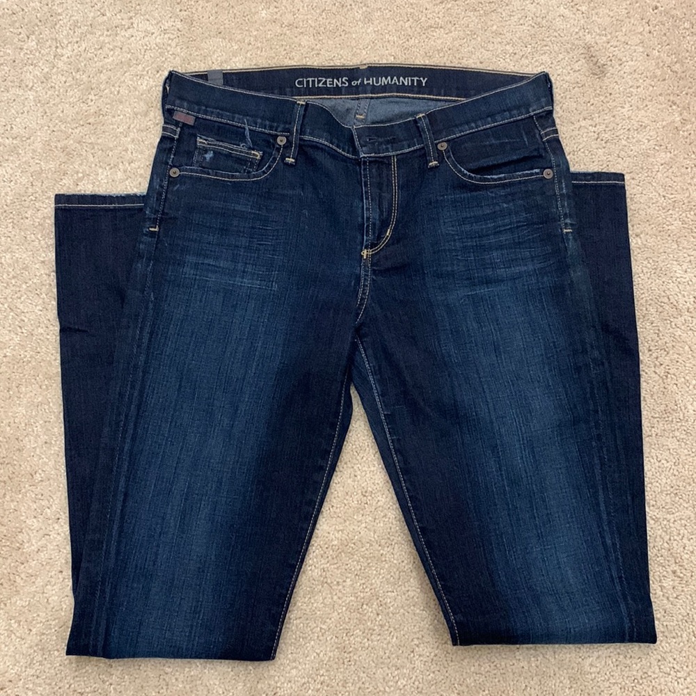 Citizens of Humanity straight leg jeans in size 28